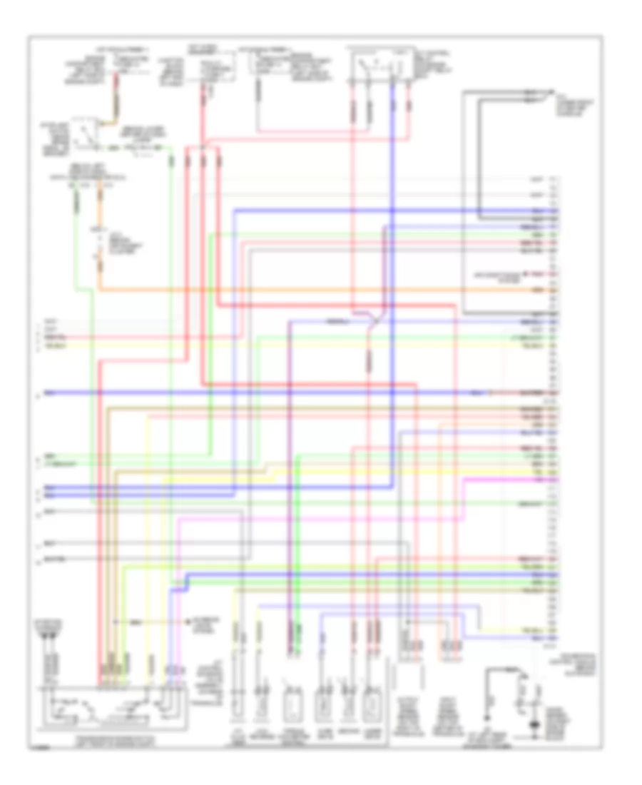 2 0L Engine Performance Wiring Diagram A T 3 of 3 for Mitsubishi Lancer ES 2006