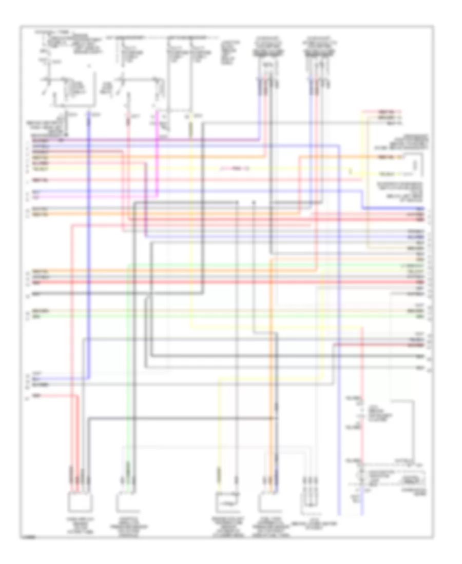 2 4L Engine Performance Wiring Diagram A T 2 of 5 for Mitsubishi Lancer ES 2006