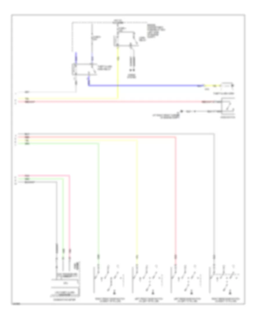 Forced Entry Wiring Diagram Evolution 2 of 2 for Mitsubishi Lancer GTS 2010
