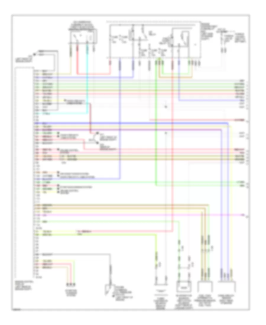 2 0L Turbo Engine Performance Wiring Diagram Except Evolution 1 of 4 for Mitsubishi Lancer GTS 2010