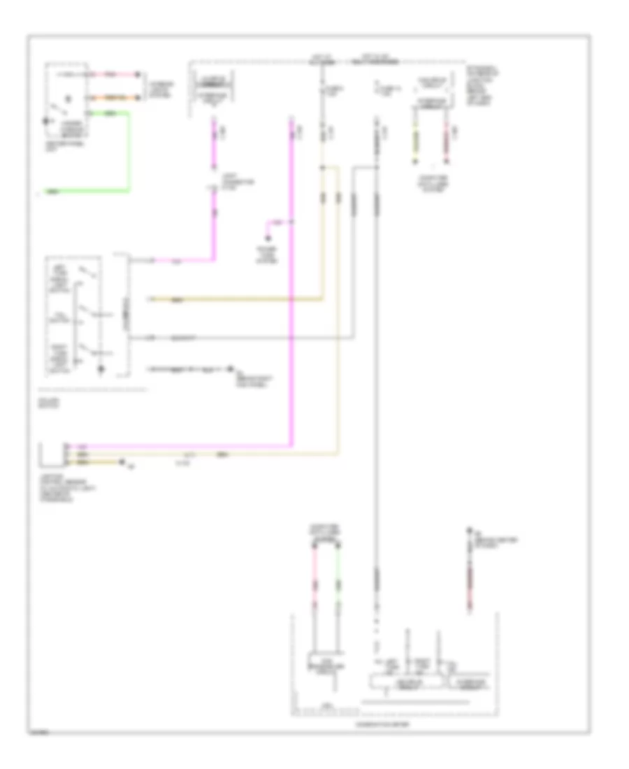 Exterior Lamps Wiring Diagram, Evolution (2 of 2) for Mitsubishi Lancer GTS 2010