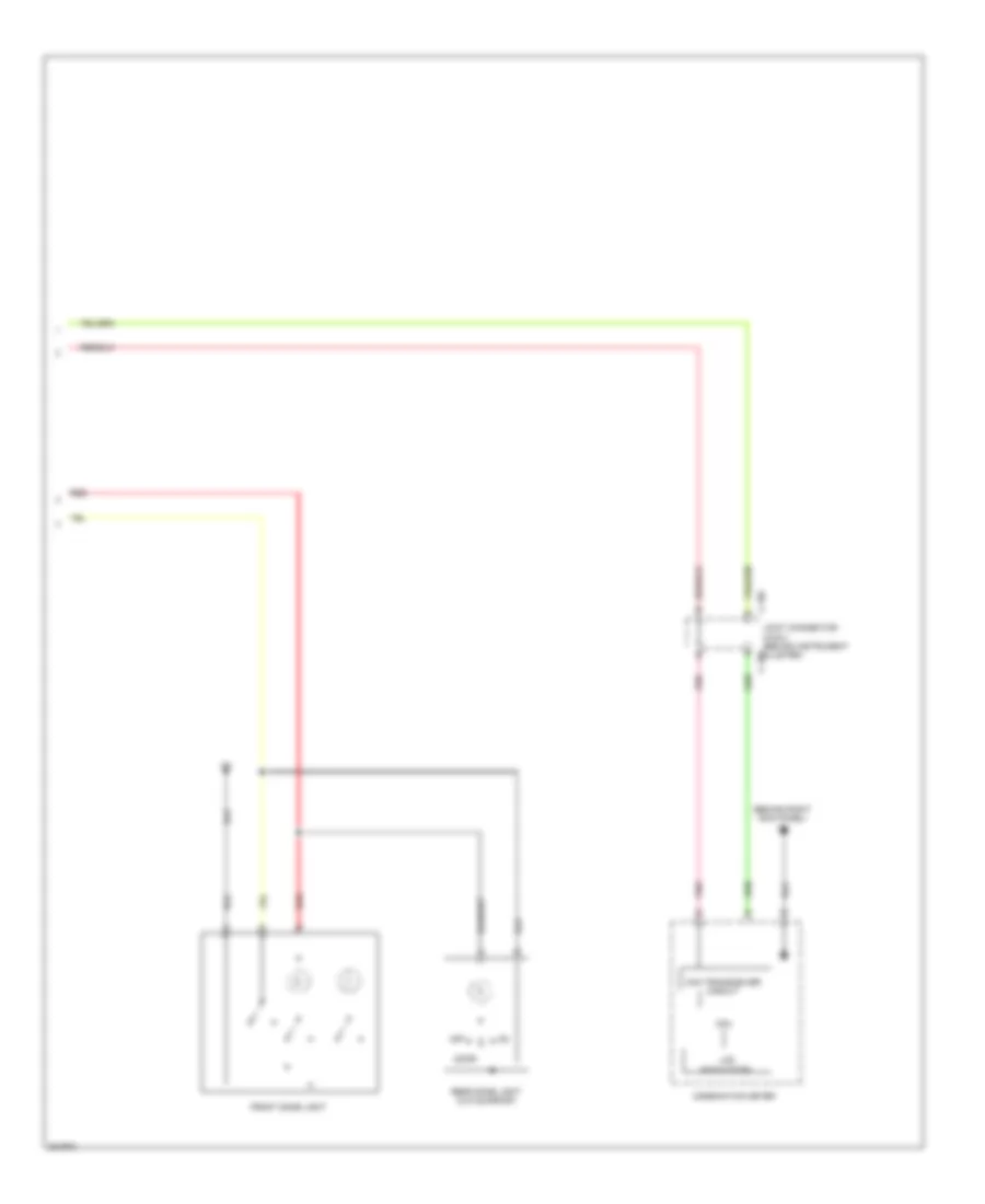 Courtesy Lamps Wiring Diagram, Evolution (2 of 2) for Mitsubishi Lancer GTS 2010