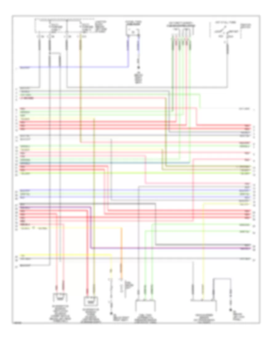 3.0L, Engine Performance Wiring Diagrams (2 of 4) for Mitsubishi Montero Sport Limited 2002