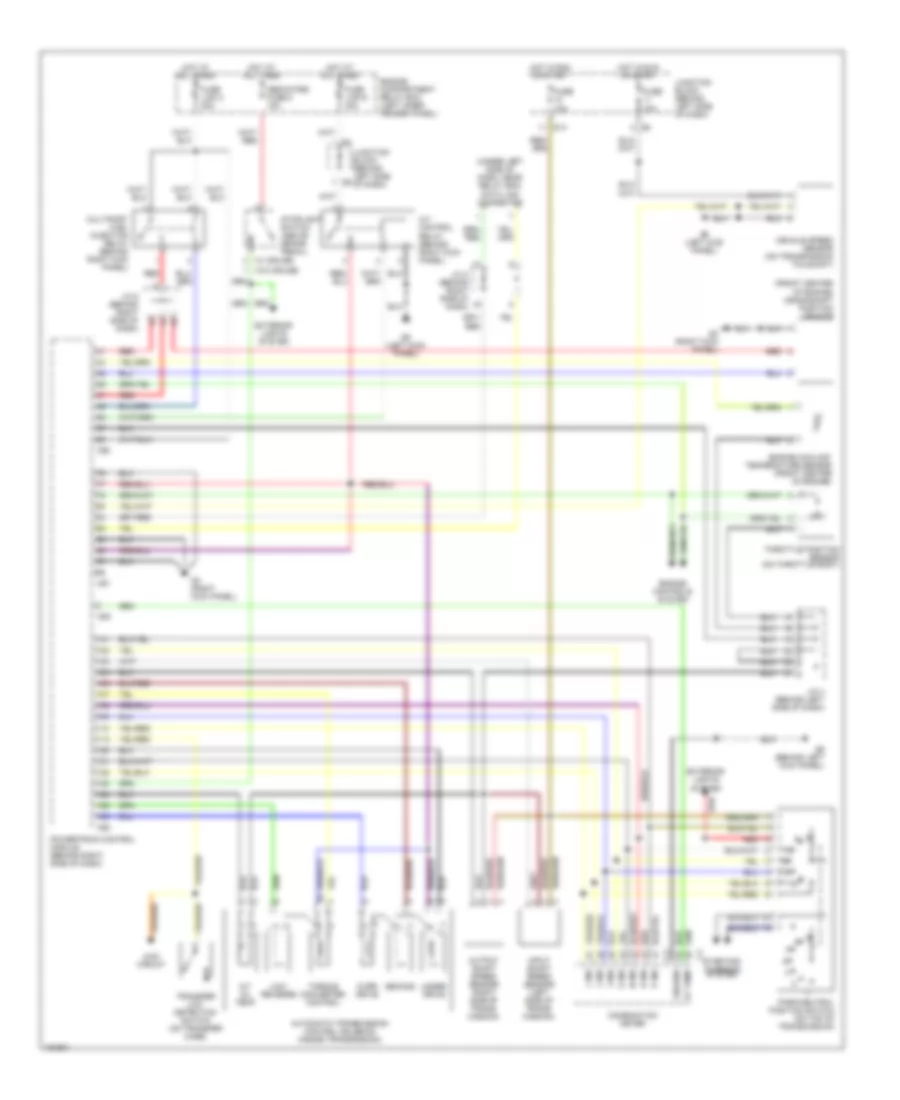 A T Wiring Diagram for Mitsubishi Montero Sport Limited 2002