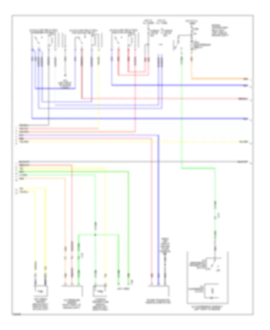 3 0L Automatic A C Wiring Diagram 2 of 3 for Mitsubishi Outlander ES 2010