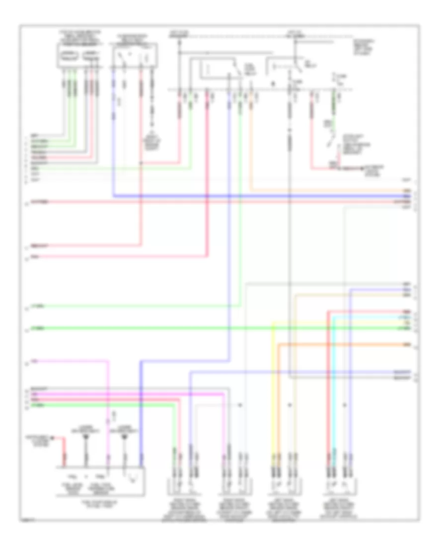 3 0L Engine Performance Wiring Diagram 2 of 4 for Mitsubishi Outlander GT 2010