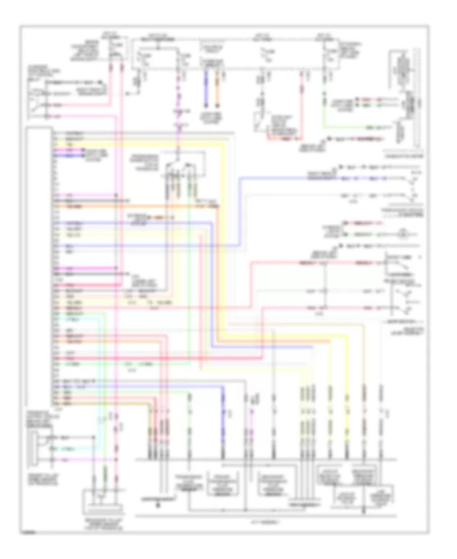 2 4L A T Wiring Diagram for Mitsubishi Outlander GT 2010
