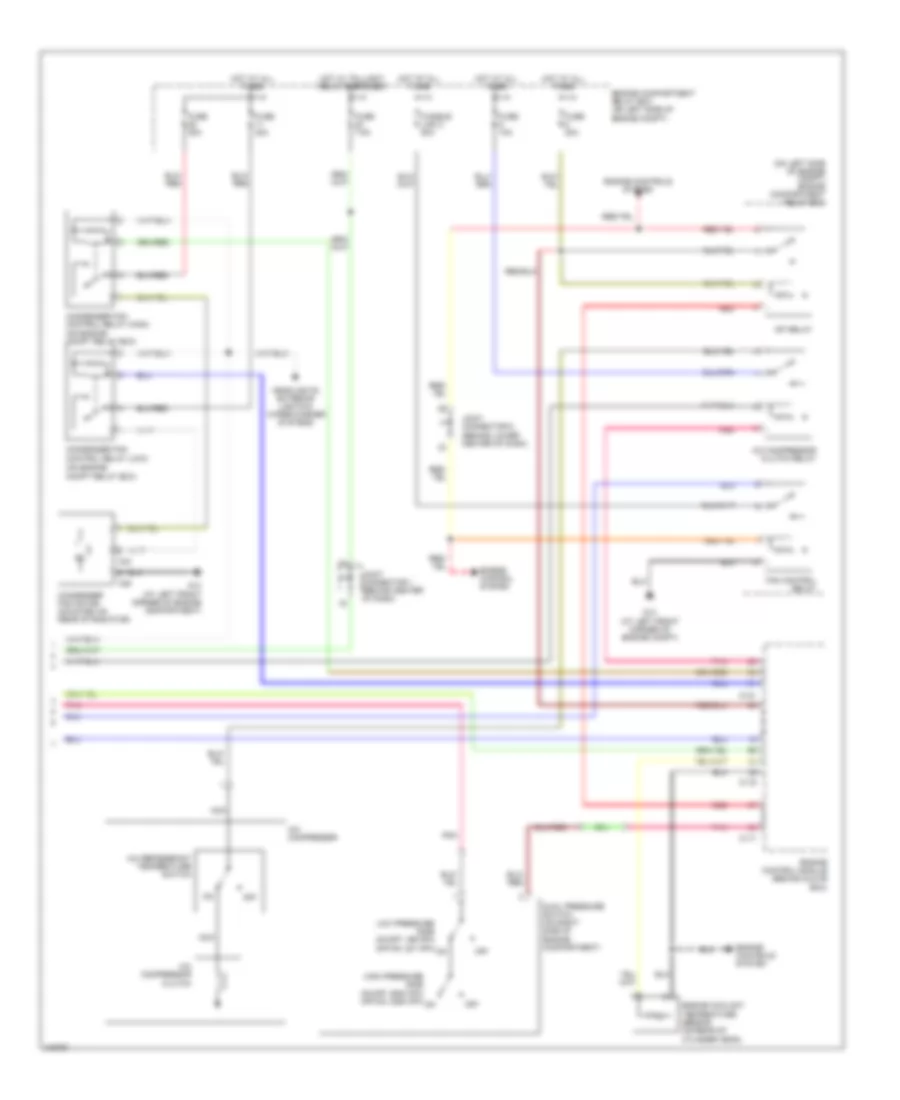 Manual A C Wiring Diagram Evolution 2 of 2 for Mitsubishi Lancer O Z Rally 2006