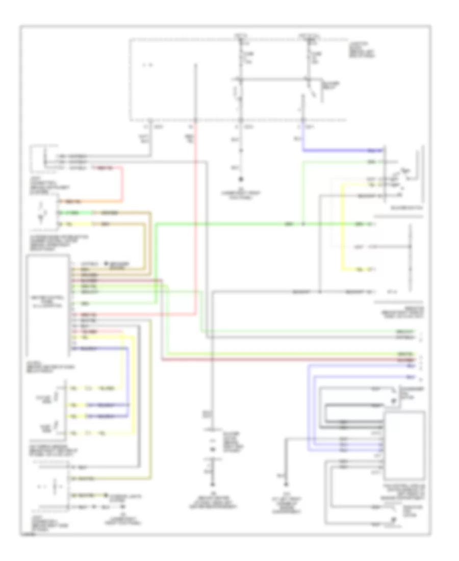 Manual A C Wiring Diagram Except Evolution 1 of 2 for Mitsubishi Lancer O Z Rally 2006