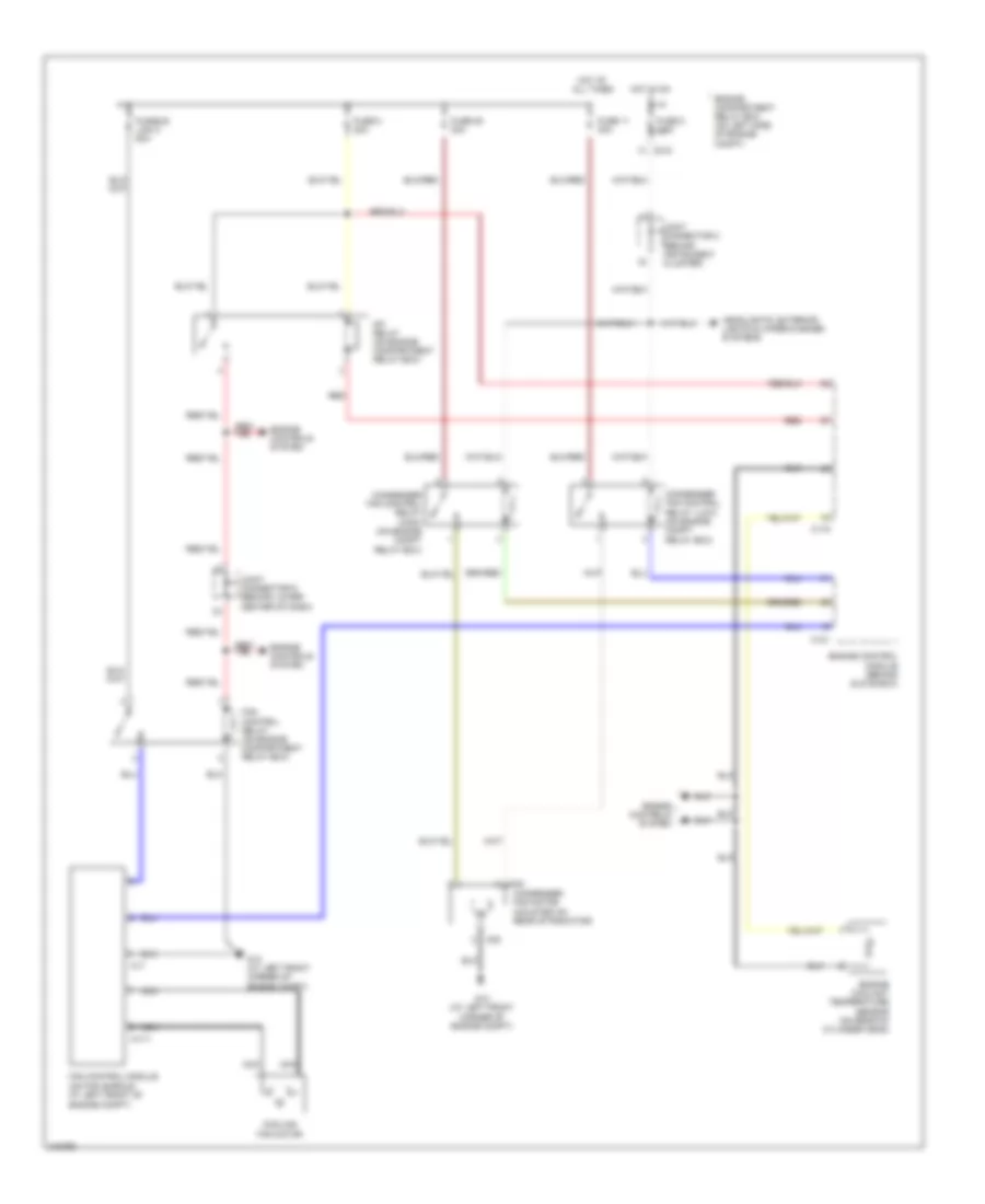 Cooling Fan Wiring Diagram Evolution for Mitsubishi Lancer O Z Rally 2006