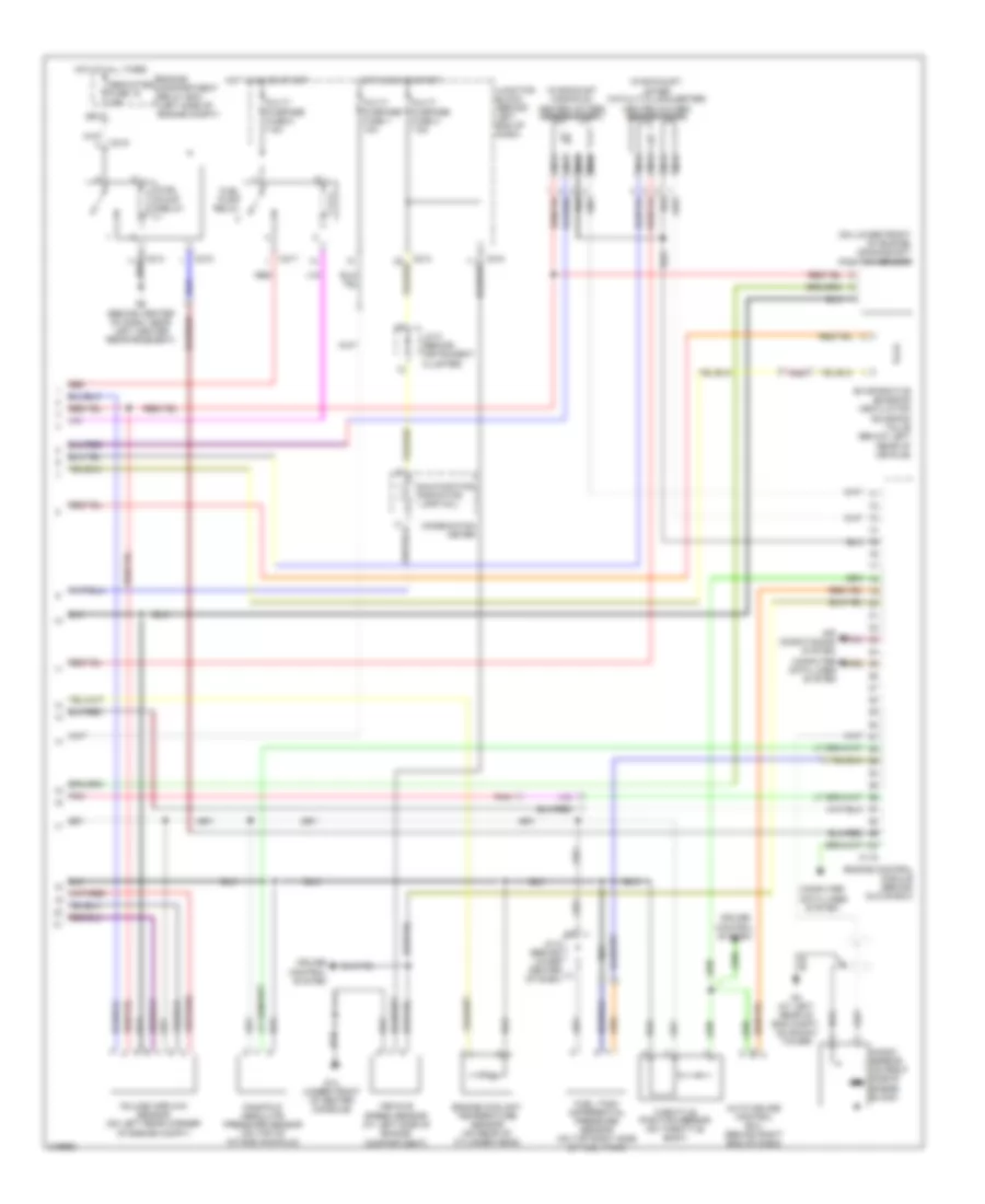 2 0L Engine Performance Wiring Diagram M T 2 of 2 for Mitsubishi Lancer O Z Rally 2006