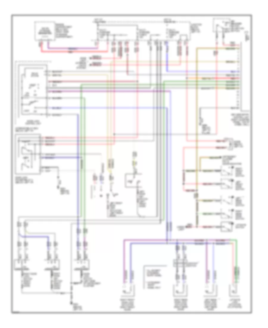 Keyless Entry Wiring Diagram for Mitsubishi Expo Discovery V 1994