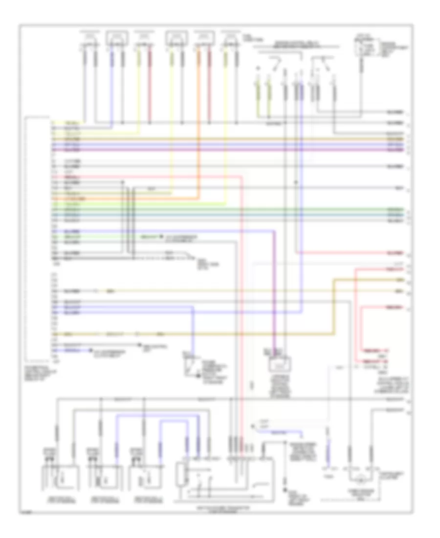 3.5L, Engine Performance Wiring Diagrams (1 of 3) for Mitsubishi Montero LS 1996