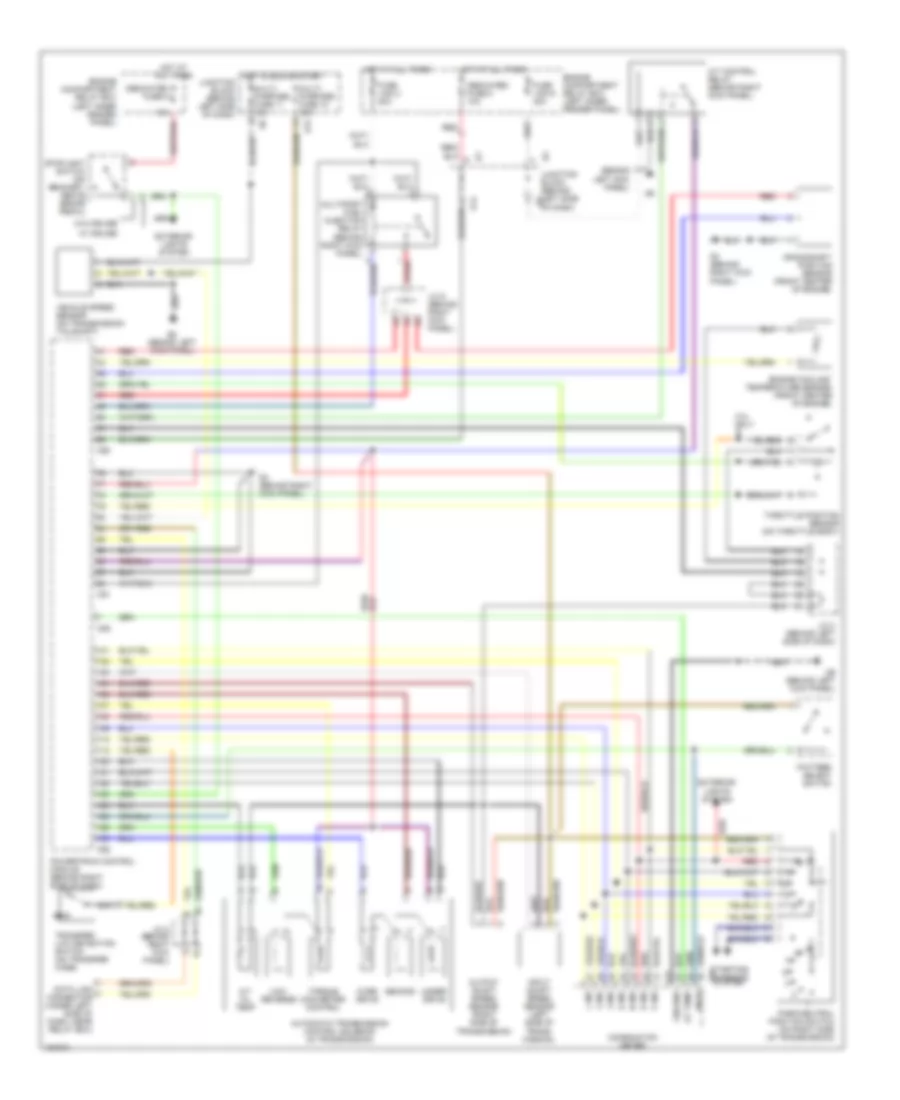A T Wiring Diagram for Mitsubishi Montero Sport Limited 2001