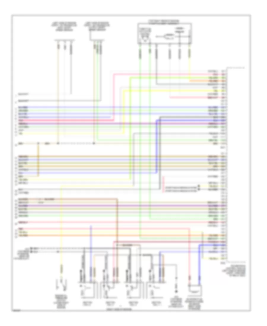 2.4L, Engine Performance Wiring Diagram, AT (5 of 5) for Mitsubishi Eclipse GS 2011