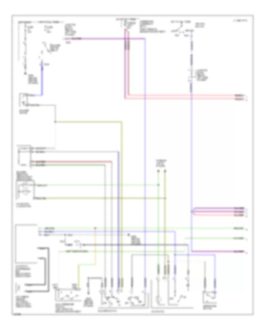 2 0L Turbo A C Wiring Diagram 1 of 2 for Mitsubishi Eclipse Spyder GS T 1998