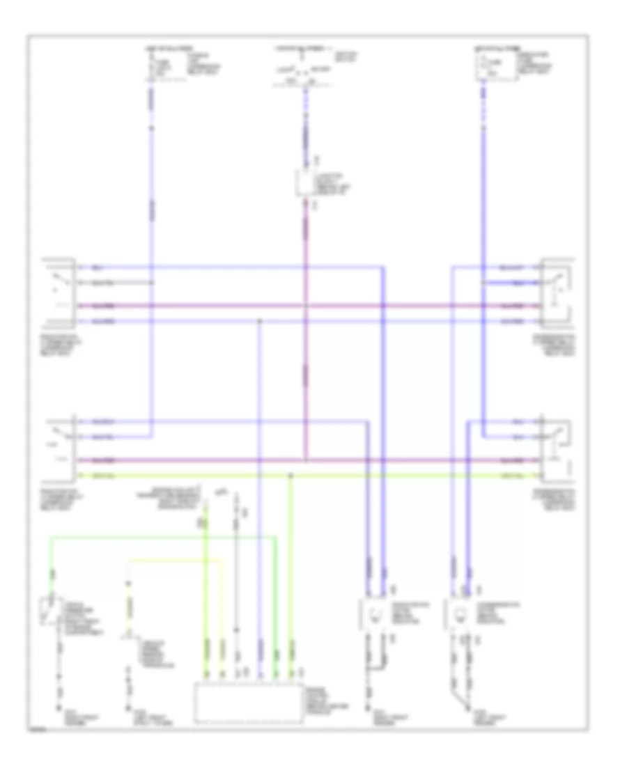 Cooling Fan Wiring Diagram for Mitsubishi Galant GS 1994