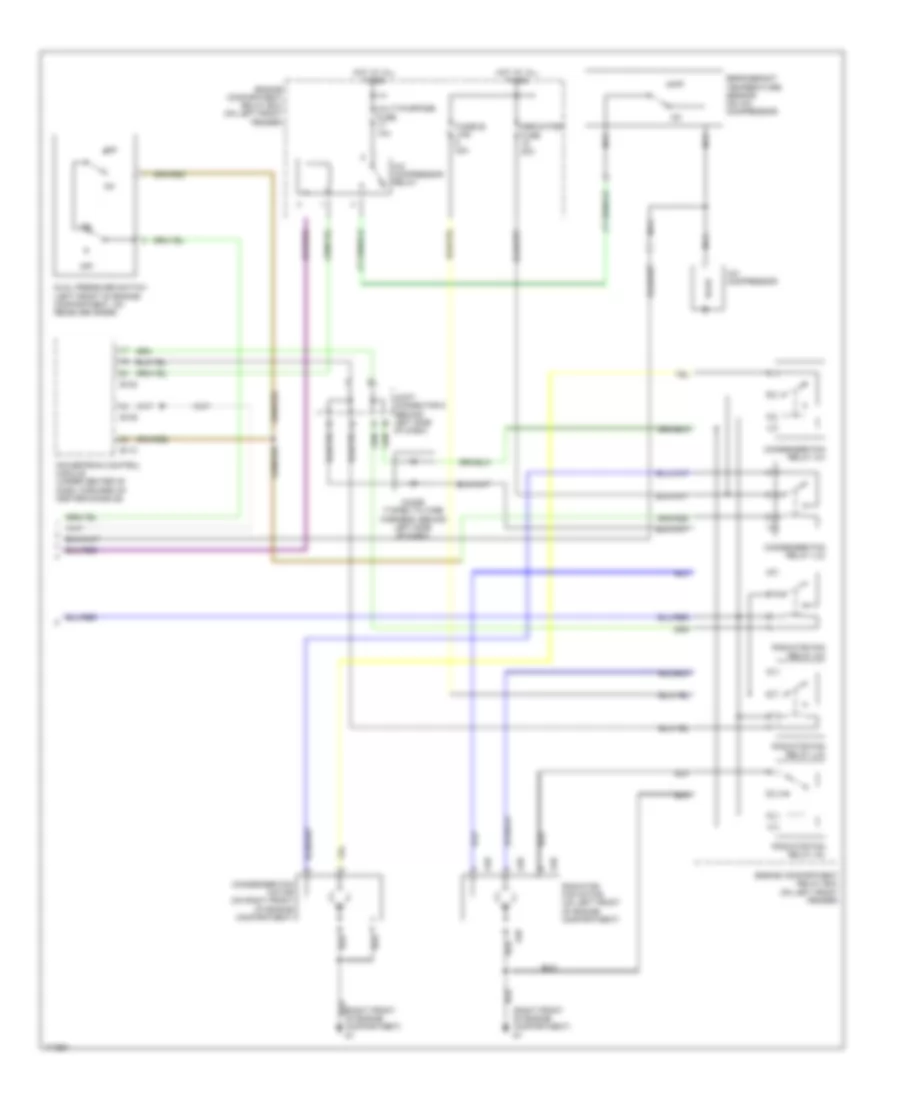 Automatic A C Wiring Diagram 2 of 2 for Mitsubishi Diamante LS 2003