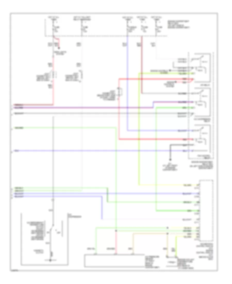 Automatic A C Wiring Diagram 2 of 2 for Mitsubishi Outlander Limited 2006