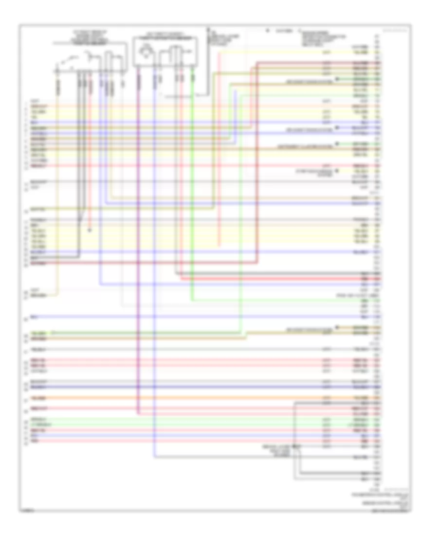 2.4L, Engine Performance Wiring Diagram (5 of 5) for Mitsubishi Outlander Limited 2006