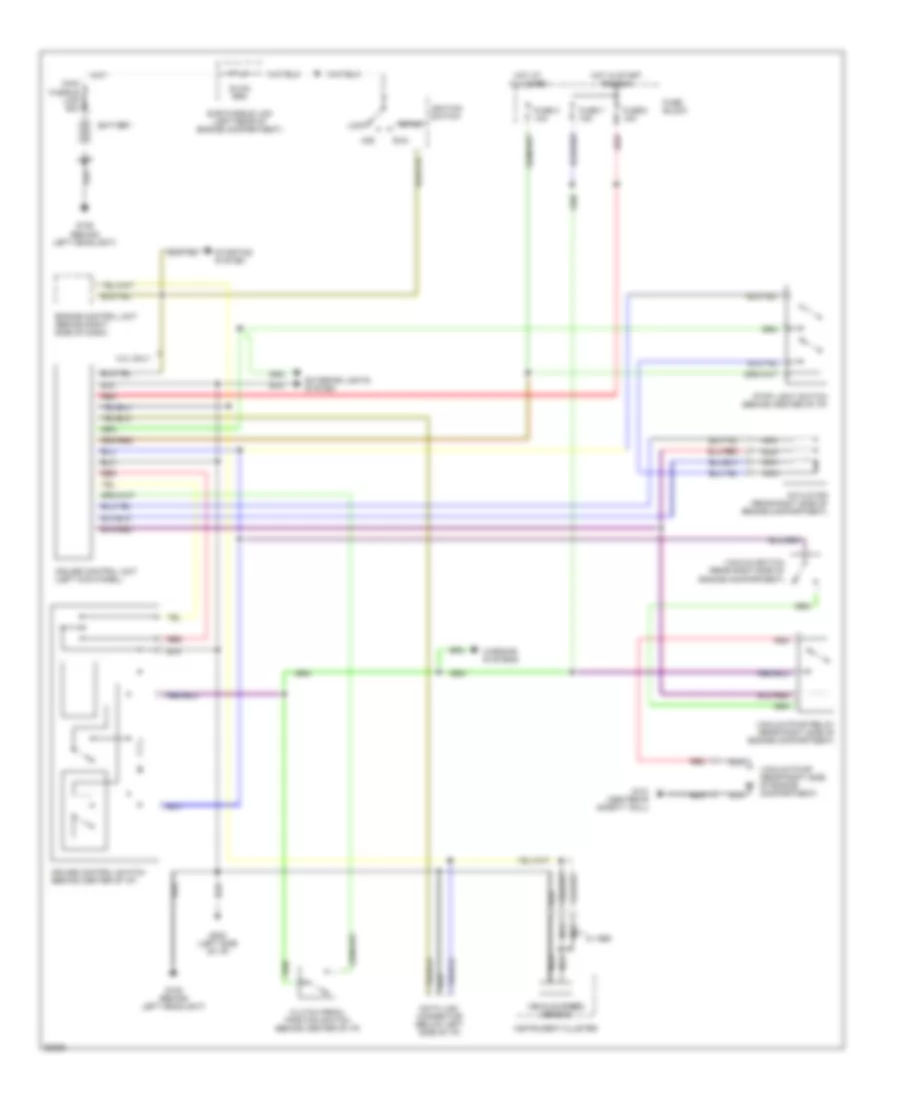 Cruise Control Wiring Diagram for Mitsubishi Pickup Mighty Max 1996