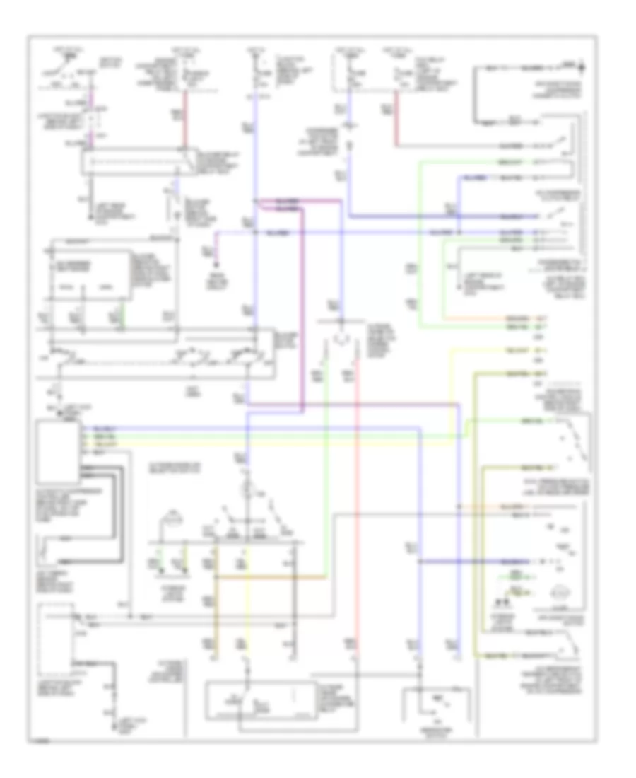 Manual A C Wiring Diagram for Mitsubishi Montero Sport XLS 2001