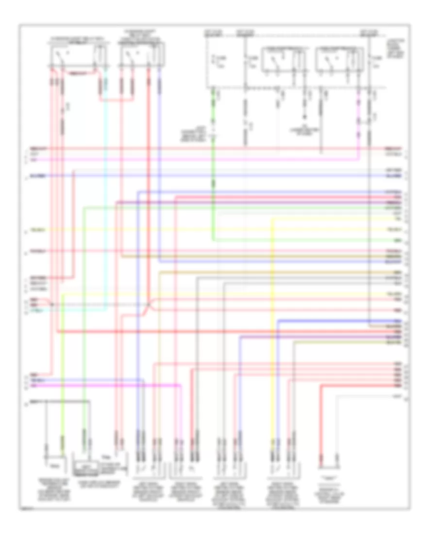 3 8L Engine Performance Wiring Diagram M T 2 of 4 for Mitsubishi Eclipse Spyder GS Sport 2011