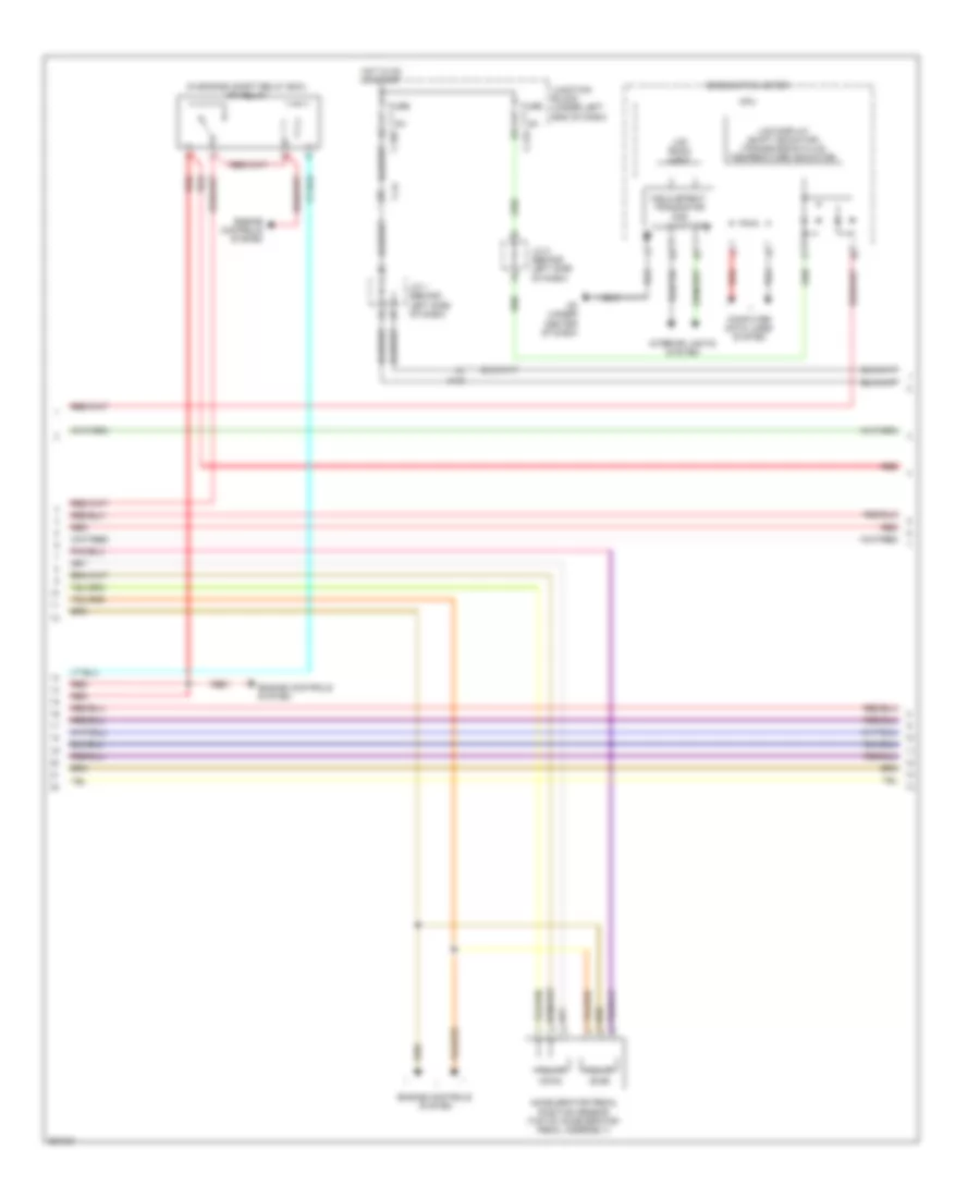 Transmission Wiring Diagram (2 of 3) for Mitsubishi Eclipse Spyder GS Sport 2011