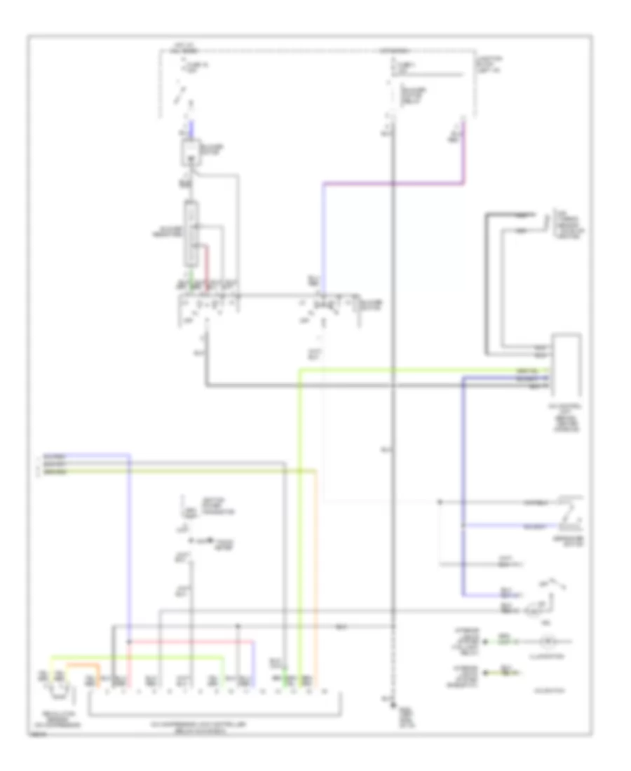 3.0L DOHC, Air Conditioning Wiring Diagrams (2 of 2) for Mitsubishi 3000GT 1997