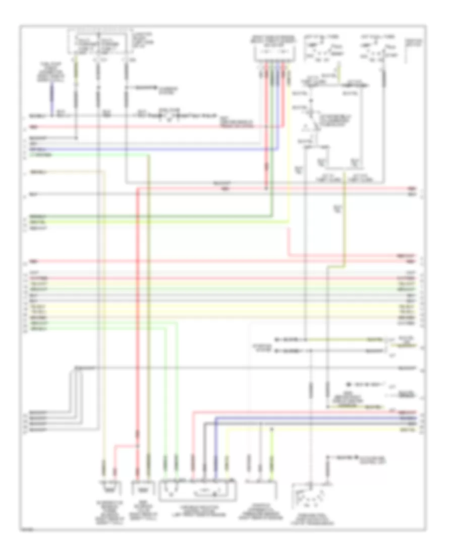 3.0L DOHC Non-Turbo, Engine Performance Wiring Diagrams (2 of 3) for Mitsubishi 3000GT 1997