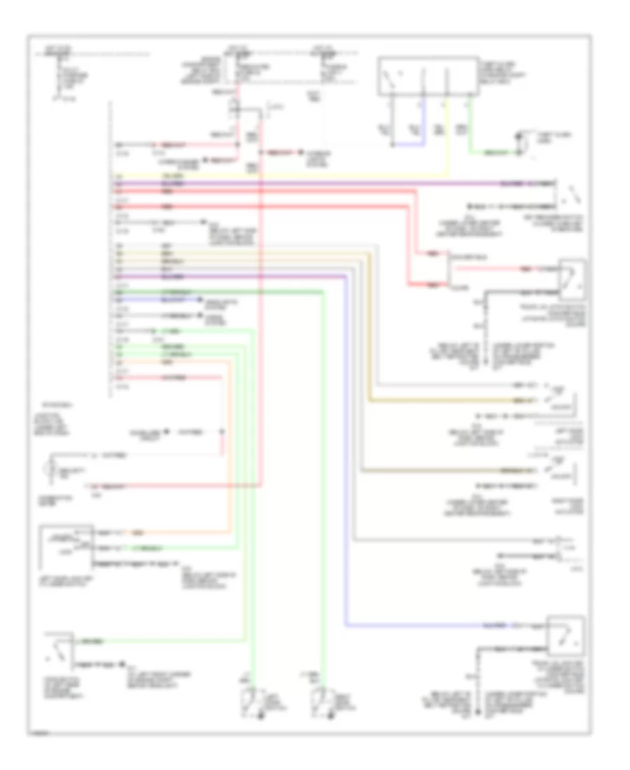 Forced Entry Wiring Diagram for Mitsubishi Eclipse GS 2003