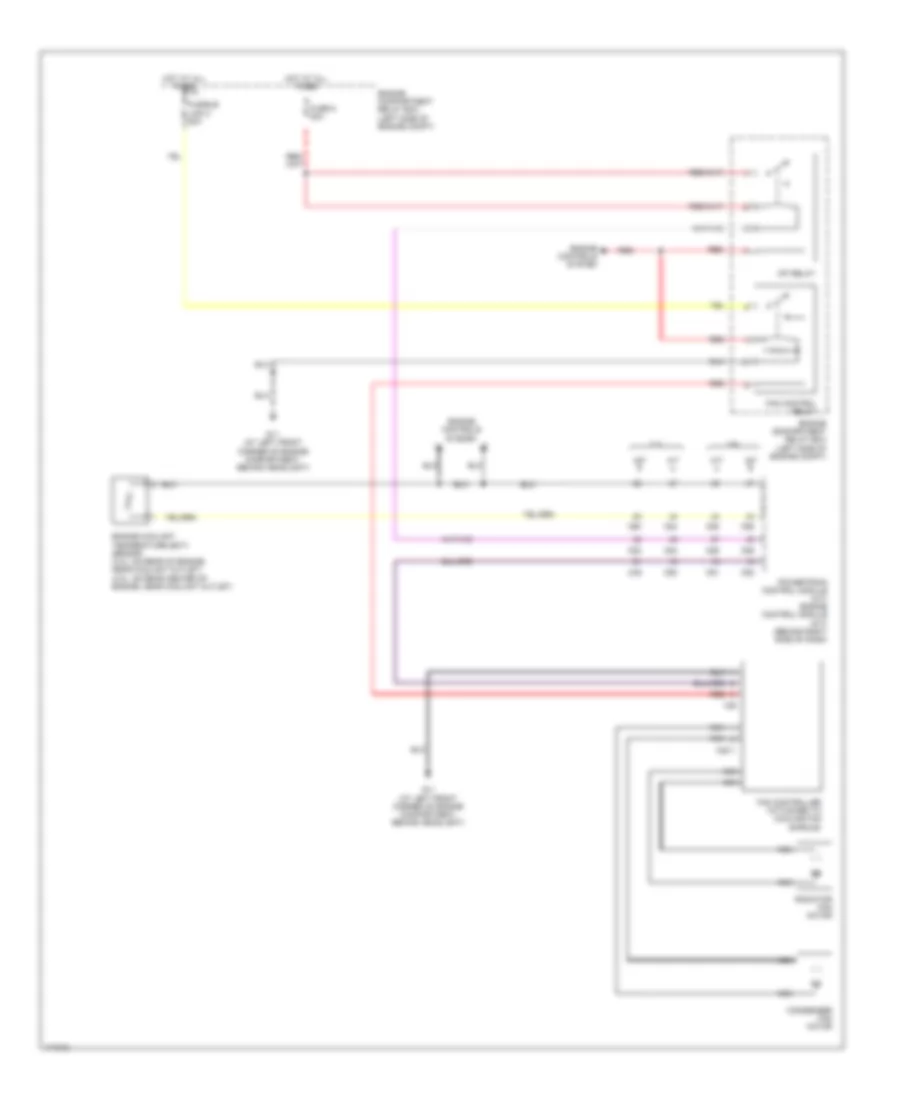 Cooling Fan Wiring Diagram for Mitsubishi Eclipse GS 2003