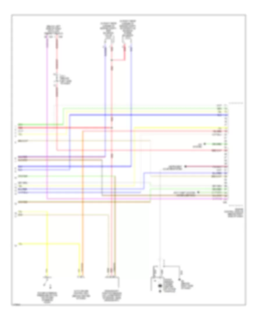 3.0L, Engine Performance Wiring Diagram, with MT (3 of 3) for Mitsubishi Eclipse GS 2003