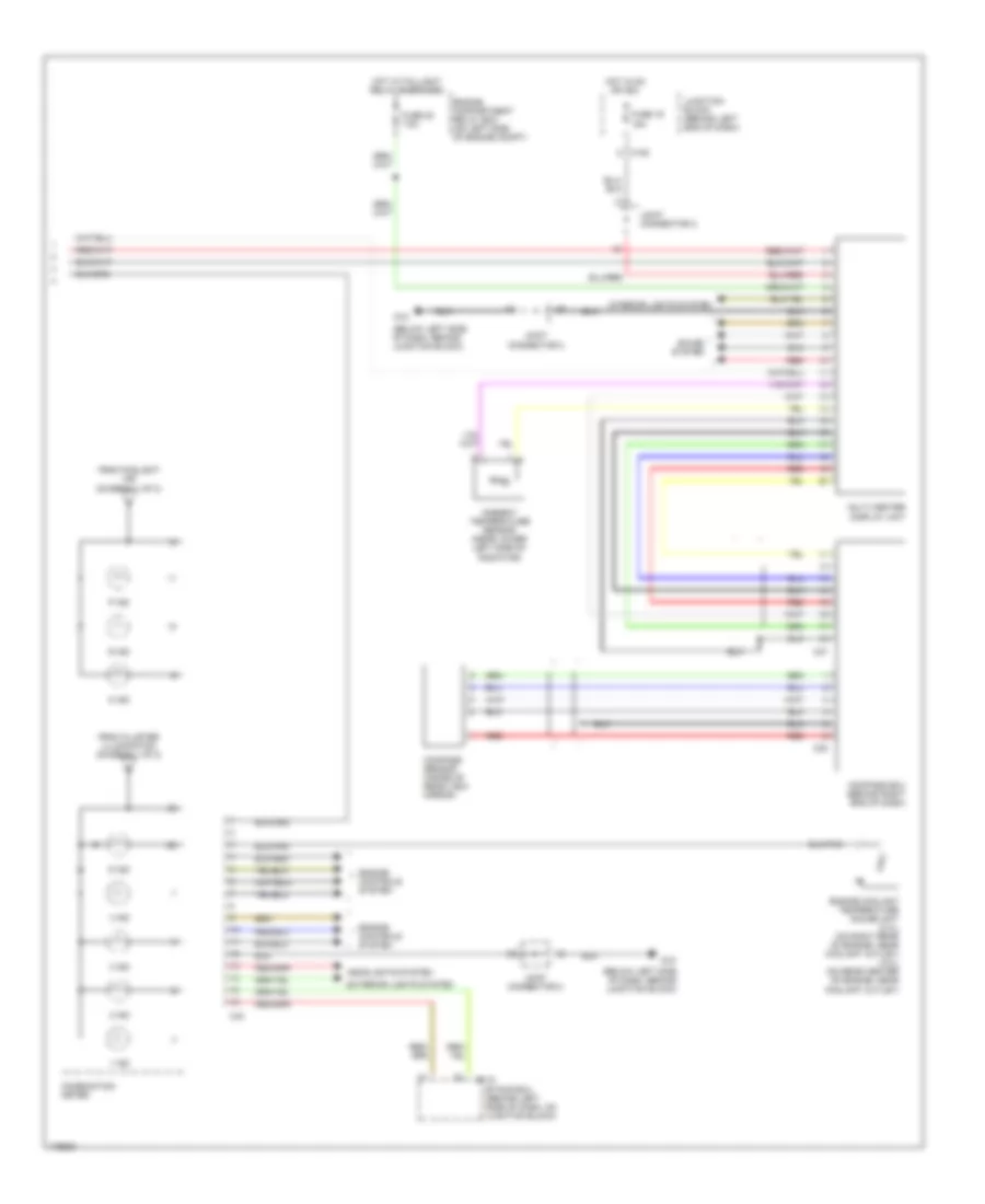 Instrument Cluster Wiring Diagram 2 of 2 for Mitsubishi Eclipse GS 2003