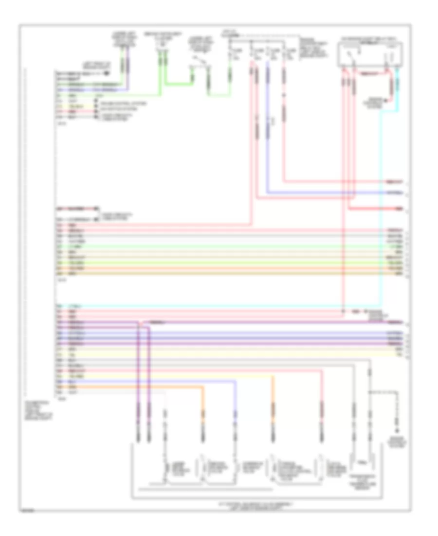 Transmission Wiring Diagram 1 of 3 for Mitsubishi Endeavor LS 2011