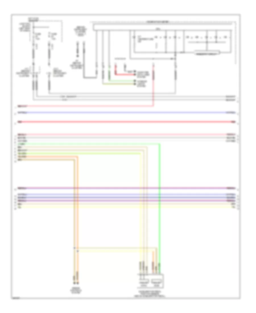 Transmission Wiring Diagram 2 of 3 for Mitsubishi Endeavor SE 2011