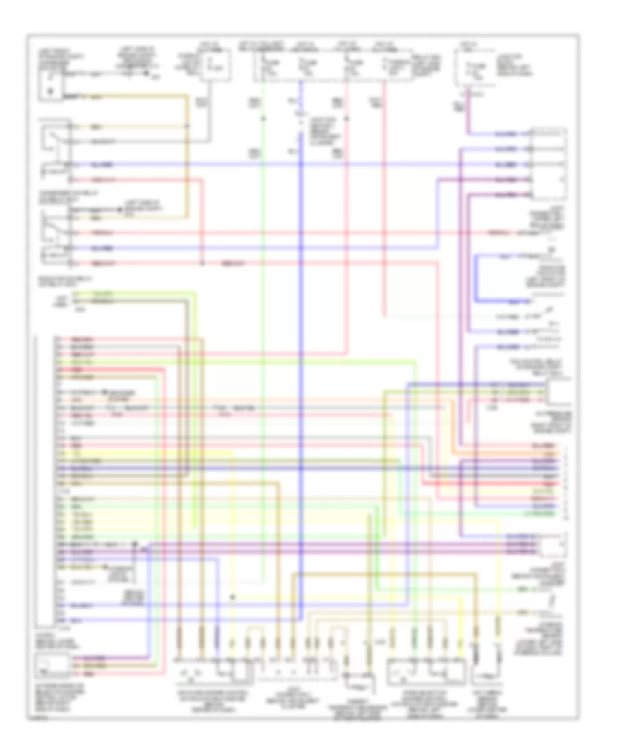 Automatic A C Wiring Diagram 1 of 2 for Mitsubishi Galant ES 2011