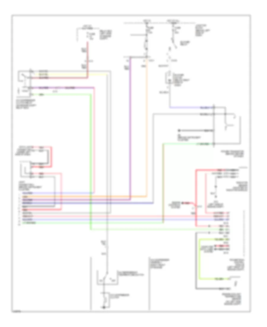 Manual A C Wiring Diagram 2 of 2 for Mitsubishi Galant ES 2011