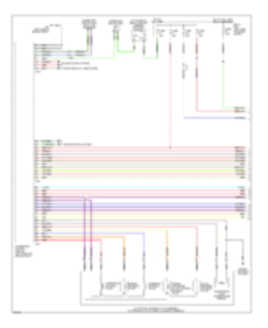 Transmission Wiring Diagram 1 of 3 for Mitsubishi Galant ES 2011