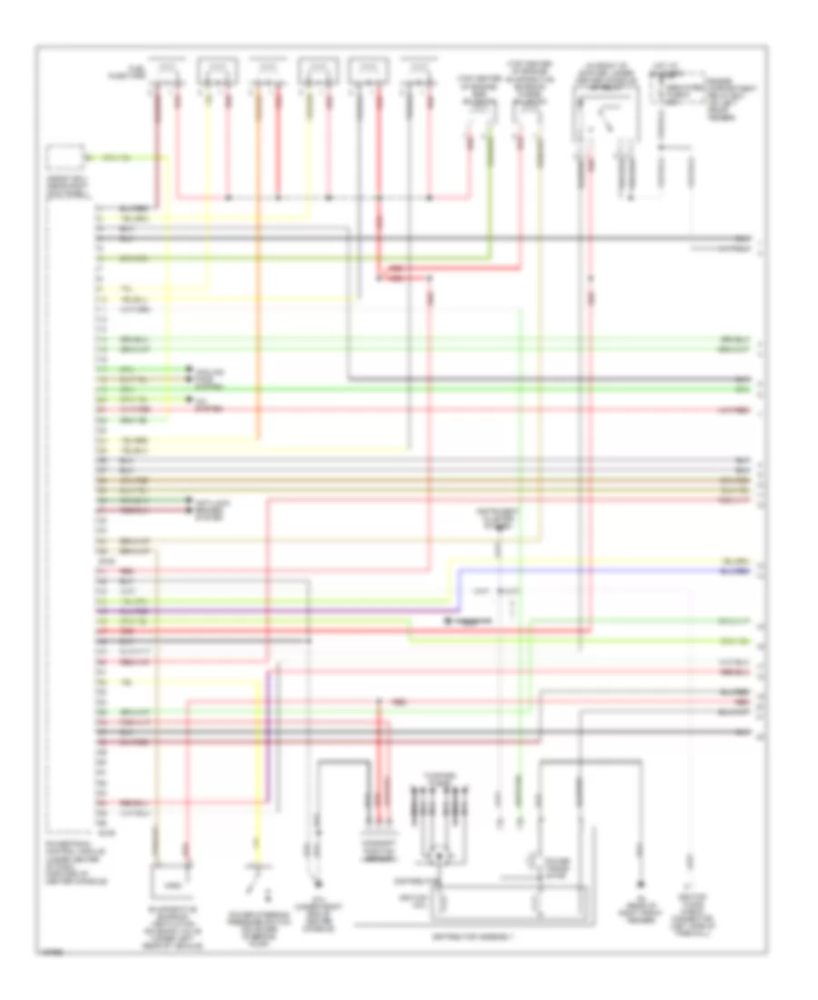 3 5L Engine Performance Wiring Diagrams 1 of 4 for Mitsubishi Diamante LS 2002