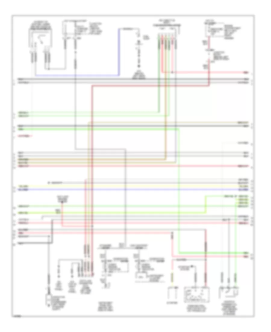 3.5L, Engine Performance Wiring Diagrams (2 of 4) for Mitsubishi Diamante LS 2002