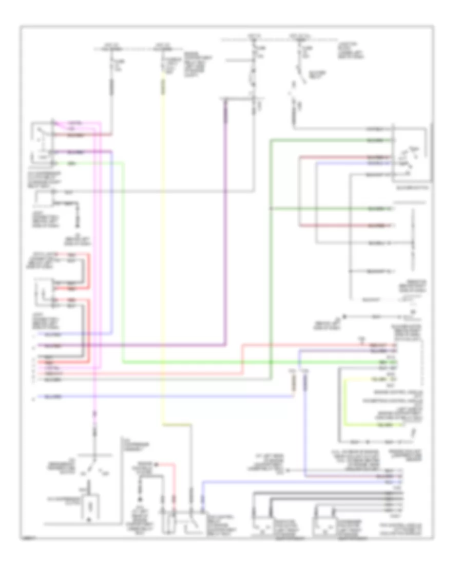 Manual A C Wiring Diagram 2 of 2 for Mitsubishi Eclipse GS 2007