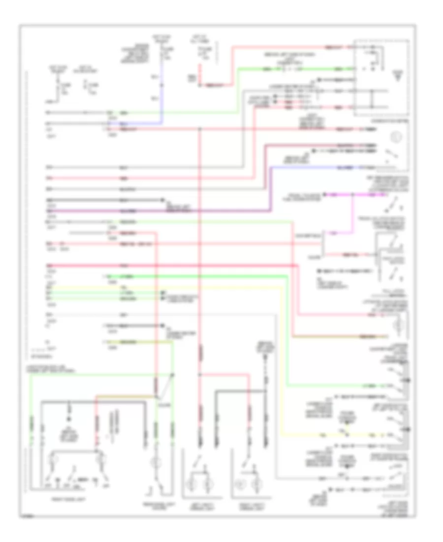 Courtesy Lamps Wiring Diagram for Mitsubishi Eclipse GS 2007