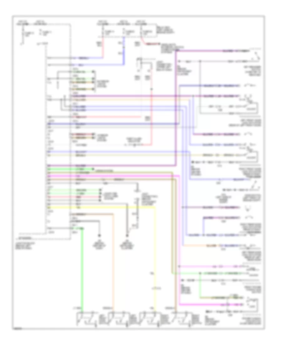 Forced Entry Wiring Diagram for Mitsubishi Galant SE 2011