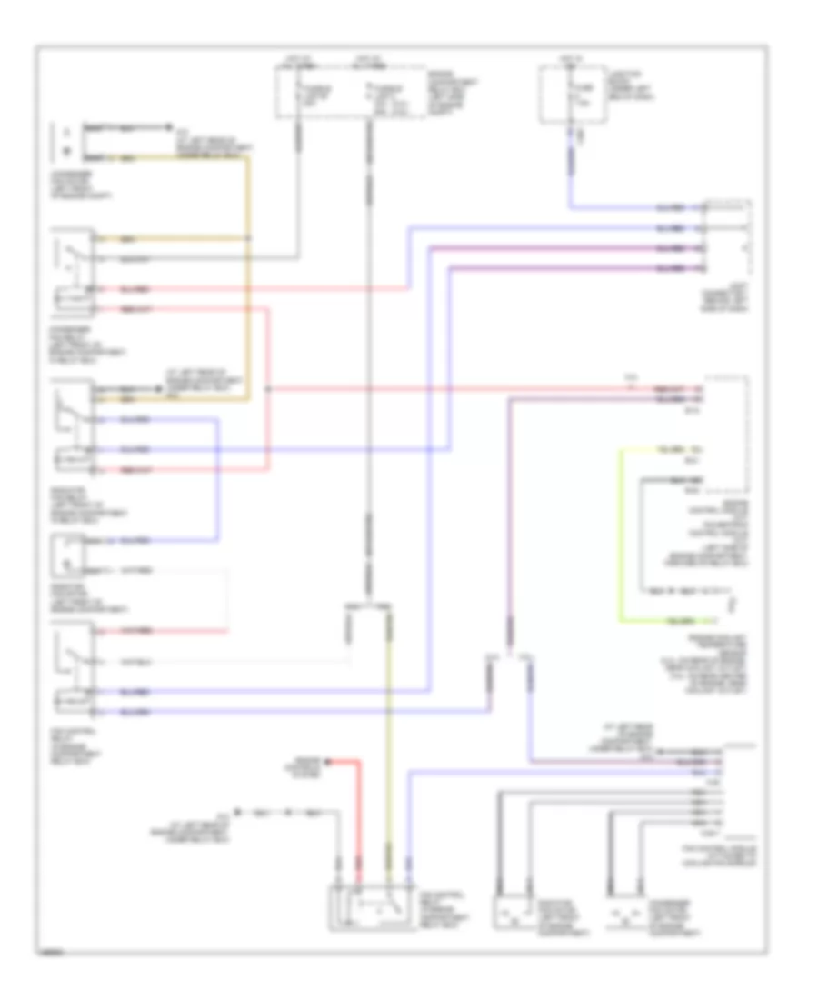 Cooling Fan Wiring Diagram for Mitsubishi Eclipse GT 2007