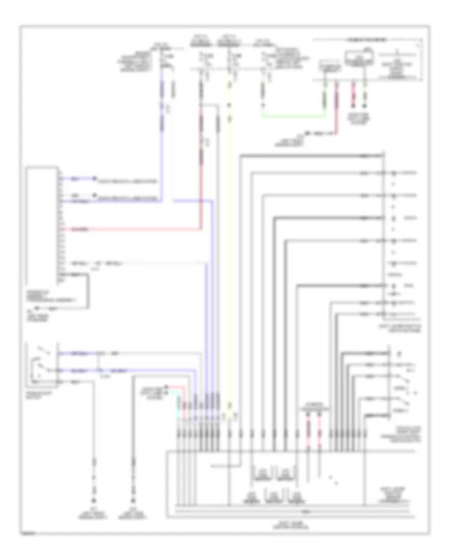 Transmission Wiring Diagram Evolution for Mitsubishi Lancer DE 2011