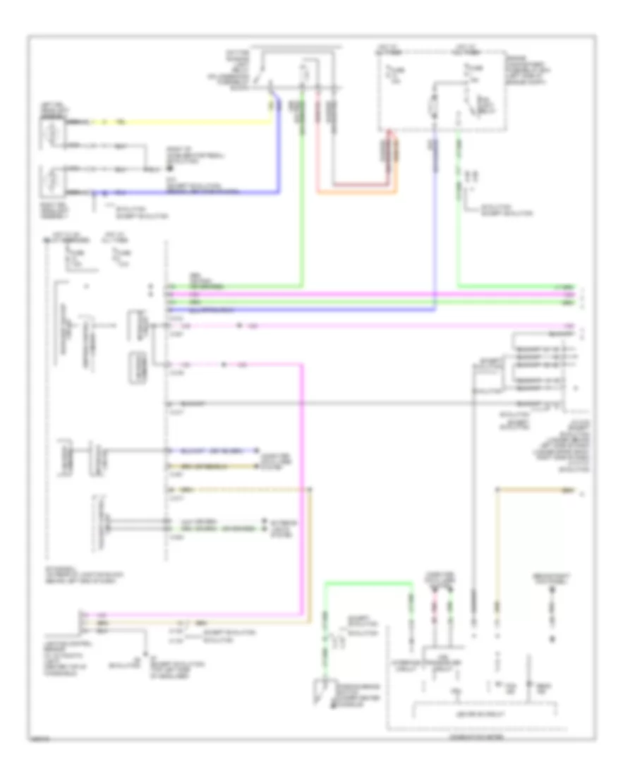 Headlights Wiring Diagram with High Intensity Discharge 1 of 2 for Mitsubishi Lancer DE 2011