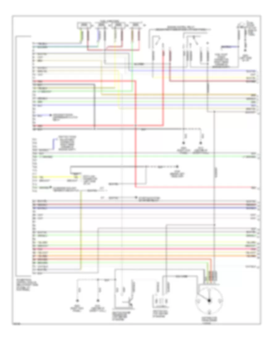 2 4L Engine Performance Wiring Diagrams California 1 of 2 for Mitsubishi Pickup Mighty Max 1994