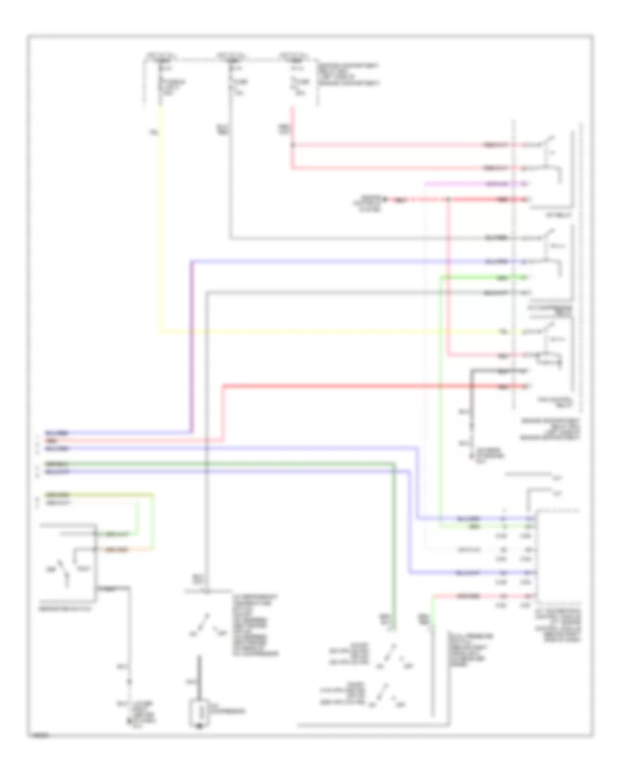 2 4L Manual A C Wiring Diagram 2 of 2 for Mitsubishi Eclipse GS 2002