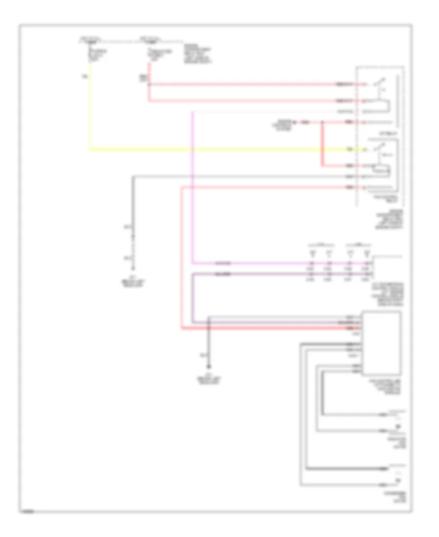 Cooling Fan Wiring Diagram for Mitsubishi Eclipse GS 2002